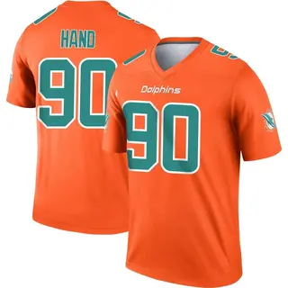 Miami Dolphins Men's Da'Shawn Hand Legend Inverted Jersey - Orange