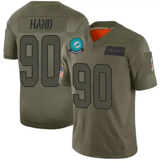 Miami Dolphins Men's Da'Shawn Hand Limited 2019 Salute to Service Jersey - Camo