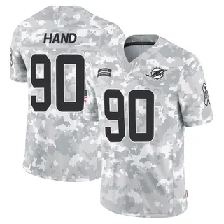 Miami Dolphins Men's Da'Shawn Hand Limited 2024 Salute to Service Jersey - Arctic Camo