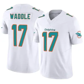 Jaylen Waddle Miami Dolphins Nike RFLCTV Limited Jersey - Black