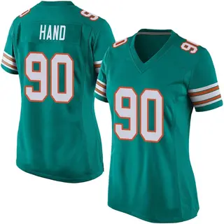 Miami Dolphins Women's Da'Shawn Hand Game Alternate Jersey - Aqua