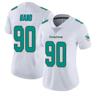 Miami Dolphins Women's Da'Shawn Hand limited Vapor Untouchable Jersey - White