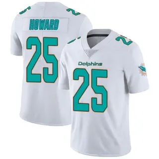 Xavien Howard Men's Nike Aqua Miami Dolphins Alternate Custom Game Jersey Size: 3XL